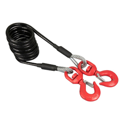 Remolque de cable de aceiro con ganchos